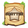 wooden hearts scatter symbol