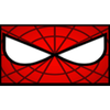 world match super heroes spiderman symbol