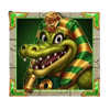 wrappin gold crocodile symbol