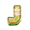 wrappin gold j symbol