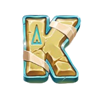 wrappin gold k symbol