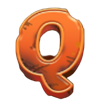 wreckmas letter q symbol