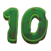 wreckmas number 10 symbol