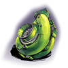 wrigleys world green machine symbol