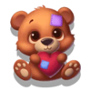 xmas drop teddy symbol