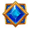 zeus run blue symbol