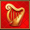 zeus the invincible harp symbol