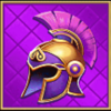 zeus the invincible helmet symbol