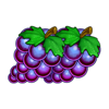 zeusplay fruits on fire grapes symbol