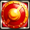 zeuss lightning blaze xmas shield symbol
