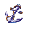 zhao cai zhu yo ho hog anchor symbol