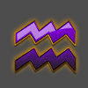 zodiac space adventure aquarius symbol