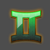 zodiac space adventure gemini symbol