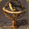 zodiac wheel clover chance globe symbol