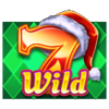 100 sevens santa wild symbol