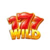 3 sparking crowns wild symbol