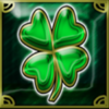 40 burning hot clover chance wild symbol