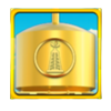 black gold wheel of riches wild3 symbol