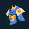 blue samurai wild symbol