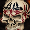 burning skull wild symbol