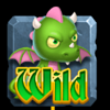castle cashcade green wild symbol