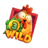 cluckin wild spins 3 symbol