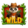 cowboy panda hold and win wild symbol