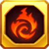 elemento dragons fire wild scatter symbol