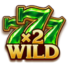 flame rush green wild symbol