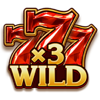 flame rush red wild symbol