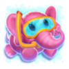 fluffy fishin wild symbol