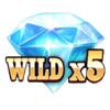 gold mint 7s deluxe wild symbol