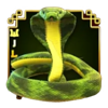 golden serpent wild symbol