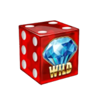 hot diamonds 100 dice wild symbol