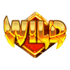 hot rocket 5x 3x 2x wild symbol