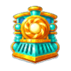 jelly express turquoise wild symbol