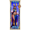 ka gaming egyptian goddess blue wild symbol