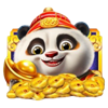 pandas gold golden coins link wild symbol