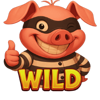 piggy bank heist wild symbol