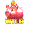 piggy bank treasure hold and win wild symbol