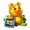 piggy heist wild 5 symbol