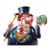 piggy riches megaways wild symbol