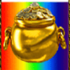 rainbow riches drops of gold wild symbol