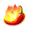 red hot 50 wild symbol
