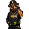 showtime doggg pappi let the dogs woofff wild symbol