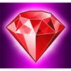 sticky diamonds flaming link wild symbol