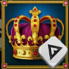 stunning crown dice symbol wild