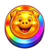 sugar piggy hold and win 6x5 scatter symbol