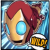 super kids iron man symbol