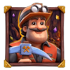 super miner mega gems wild symbol
